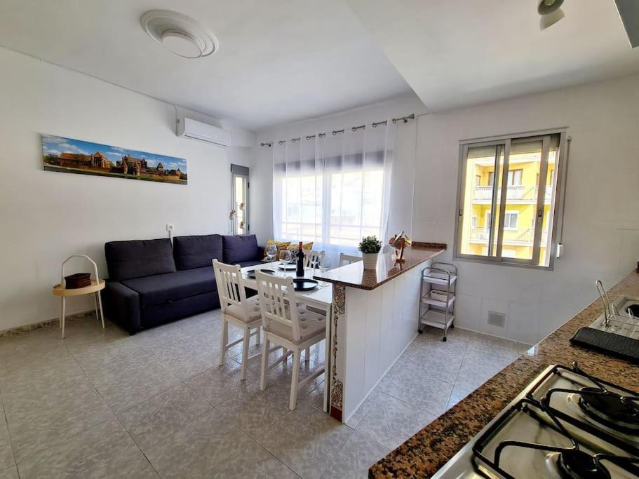 Comodo Apartamento En El Centro De Cullera, Playa 700 Metros エクステリア 写真
