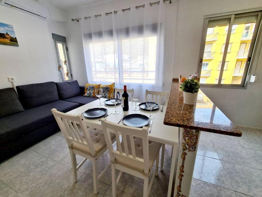 Comodo Apartamento En El Centro De Cullera, Playa 700 Metros エクステリア 写真